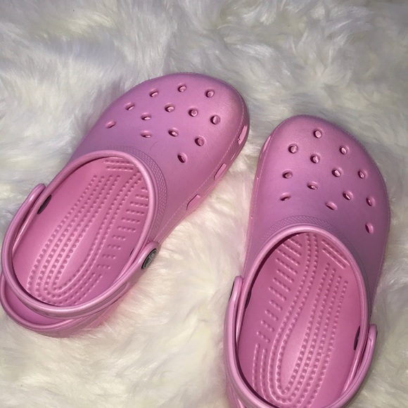 CROCS Shoes - Light pink crocs! Worn once